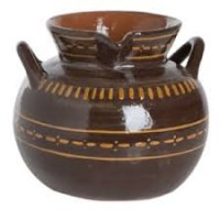 OLLAS DE BARRO PINTADAS